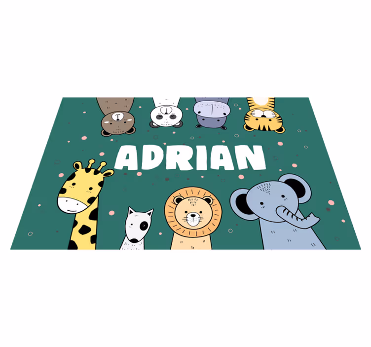 Risanke za živali z osebnim pogrinjkom - TenStickers