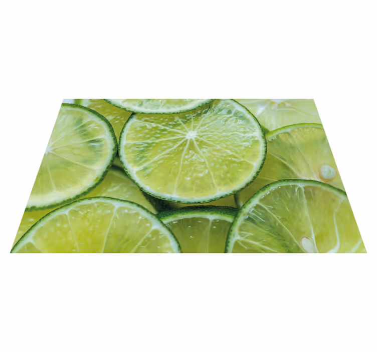 Juicy lime slices moderno podstavki - TenStickers