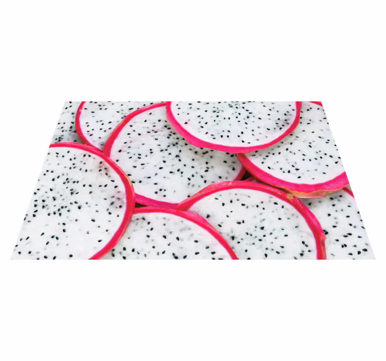 Dragon fruit slice izvirna jedilna podloga - TenStickers