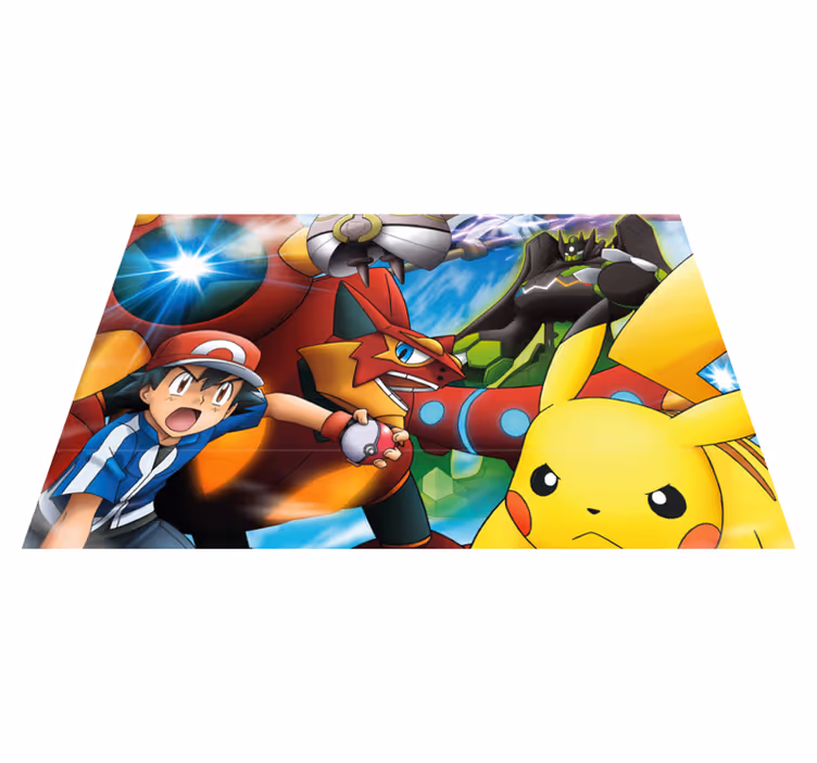 Pokemon znaki vinil pogrinjki - TenStickers