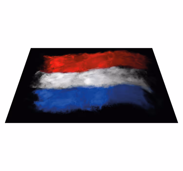 Netherlands flag pattern izvirna jedilna podloga - TenStickers