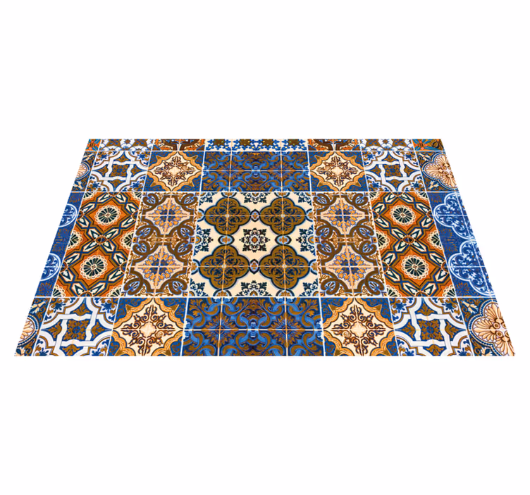 Intricate tile patterns za teksturne pogrinjke - TenStickers