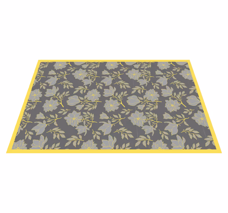 Floral print overlay izvirna jedilna podloga - TenStickers