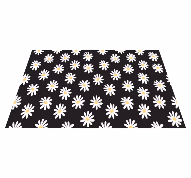 Daisy floral pattern otroški pogrinjek za mizo - TenStickers