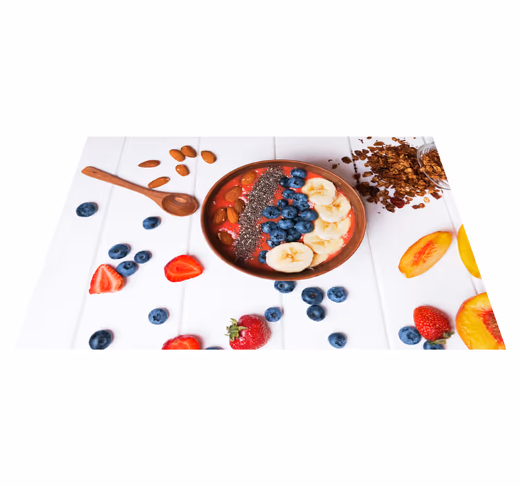 Bowl of fruit izvirna jedilna podloga - TenStickers