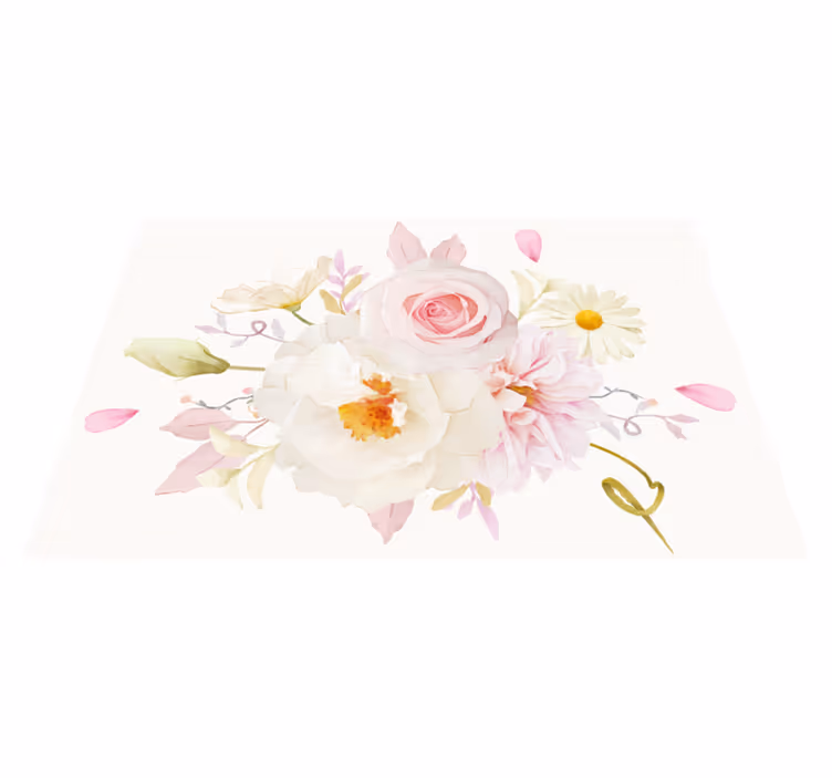 Floral arrangement delight izvirna jedilna podloga - TenStickers