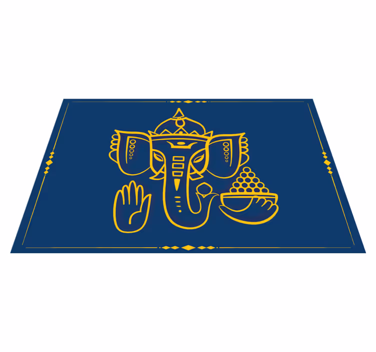 Traditional ganesha motif izvirna jedilna podloga - TenStickers