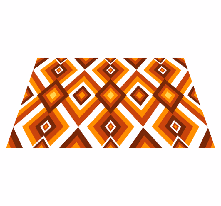 Geometric diamond pattern izvirna jedilna podloga - TenStickers