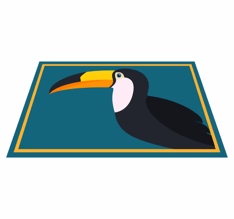 Pisane tukane risanke sodobni pogrinjki - TenStickers