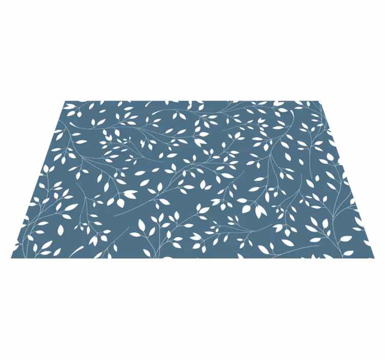 Lush leaf pattern teksturna pogrinjek - TenStickers