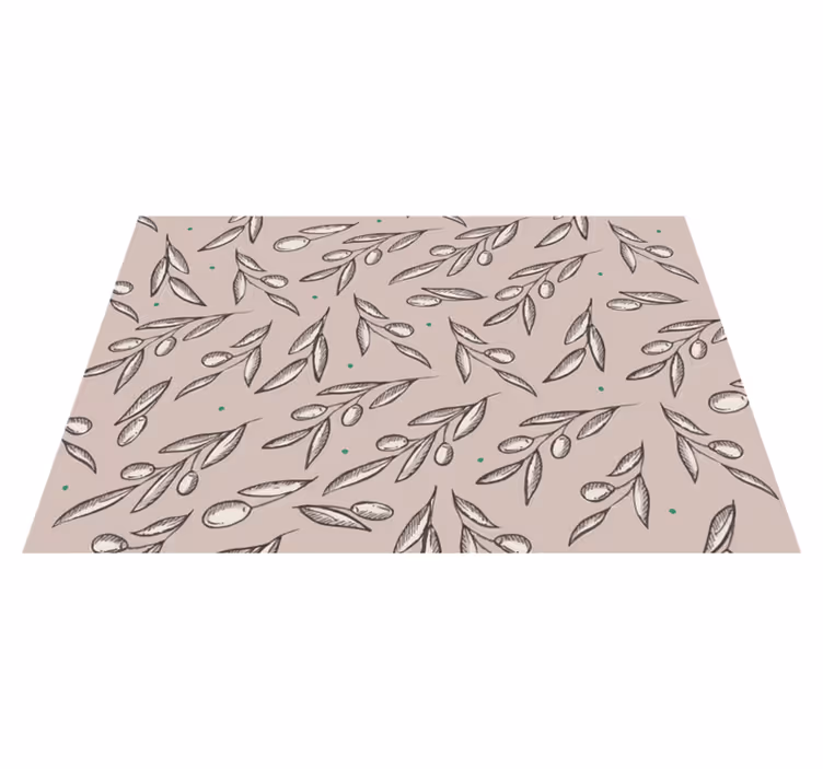 Elegant leaf concept teksturirani pogrinjek - TenStickers