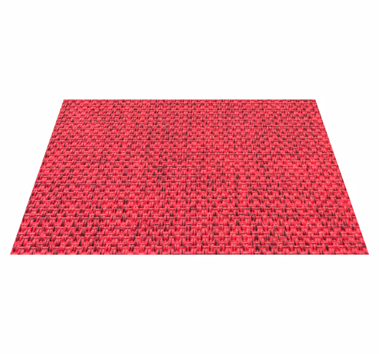 Textured red mat teksturna pogrinjek - TenStickers