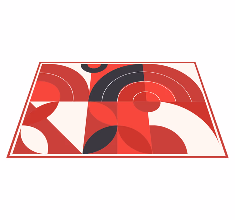 Vibrant geometric forms sodobne mize - TenStickers