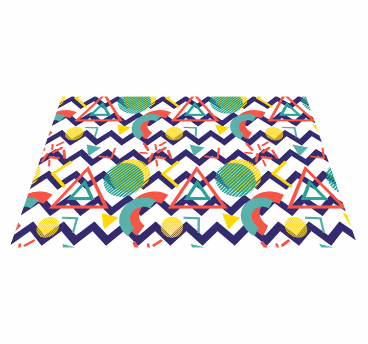 Oblikovanje geometrijskega vzorca moderní prostírání - TenStickers