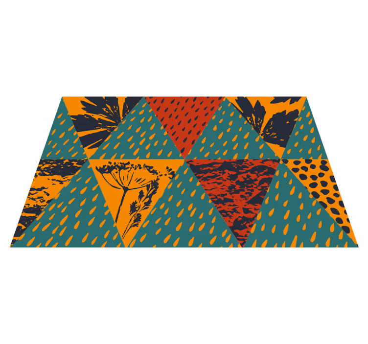 Bold geometric pattern izvirna jedilna podloga - TenStickers