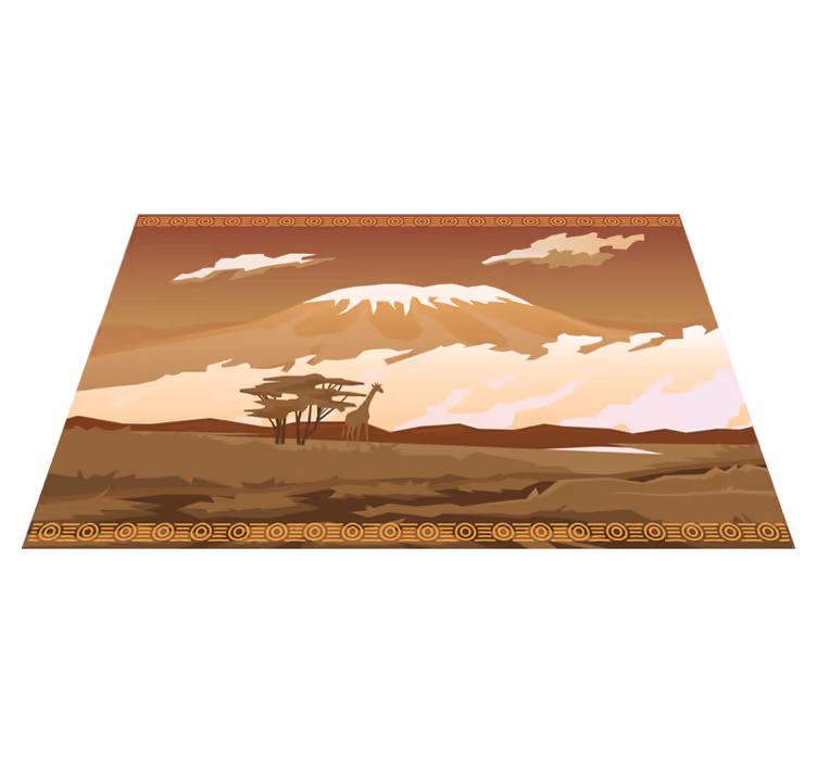Majestic mountain scene izvirna jedilna podloga - TenStickers