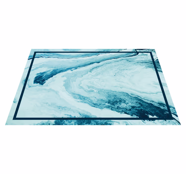 Ocean wave motif teksturni pogrinjek - TenStickers