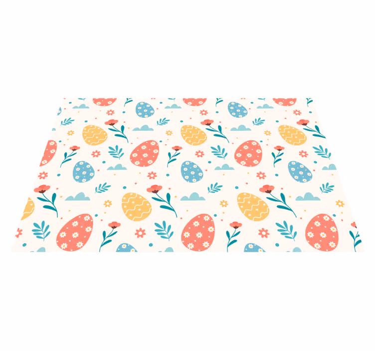 Colorful egg pattern otroški pogrinjek za mizo - TenStickers