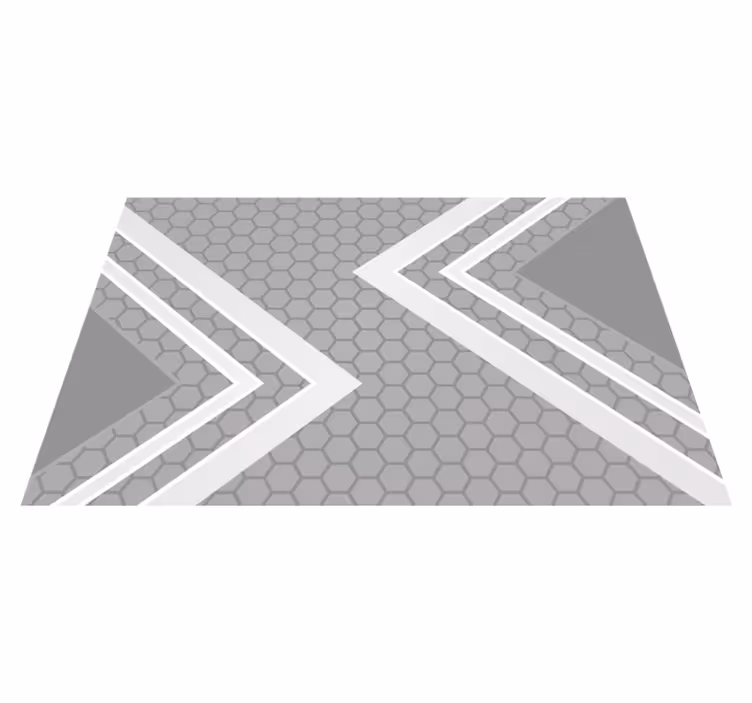 Geometric pattern accents moderno pogrinjanje - TenStickers