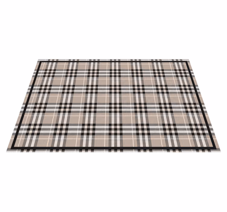 Classic plaid pattern teksturni pogrinjek - TenStickers