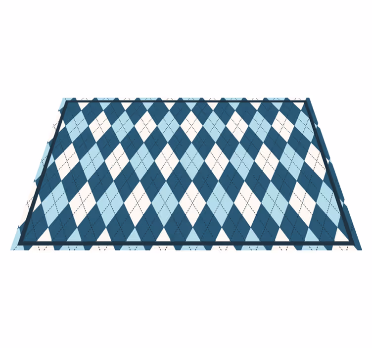 Harlequin pattern style moderno prekrivanje mize - TenStickers