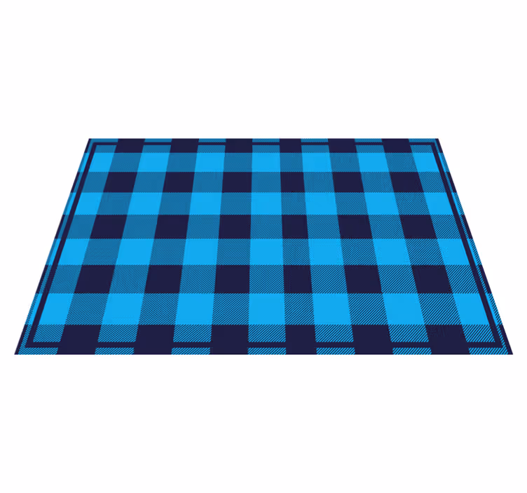 Checkered pattern design teksturna pogrinjek - TenStickers