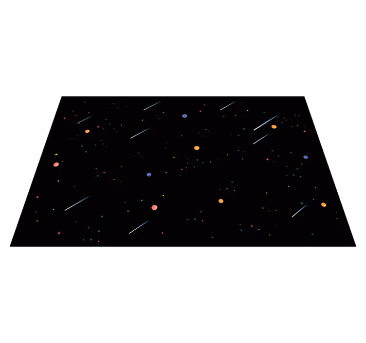 Space-themed kids meal otroška pogrinjek za mizo - TenStickers