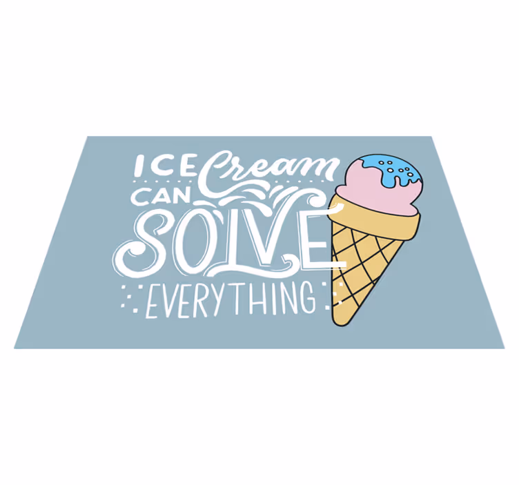 Ice cream cone quote pogrinjek s citati - TenStickers