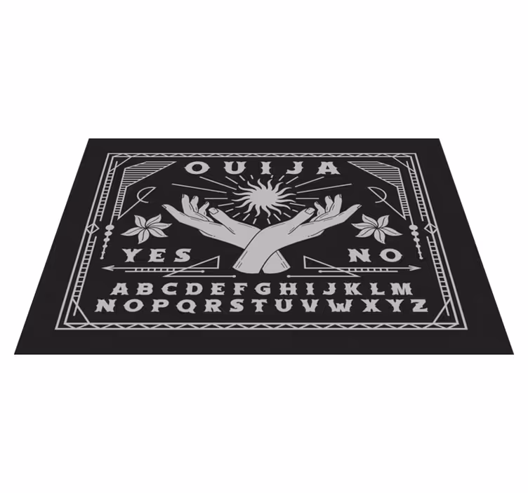 Ouija board hands pogrinjek s citati - TenStickers
