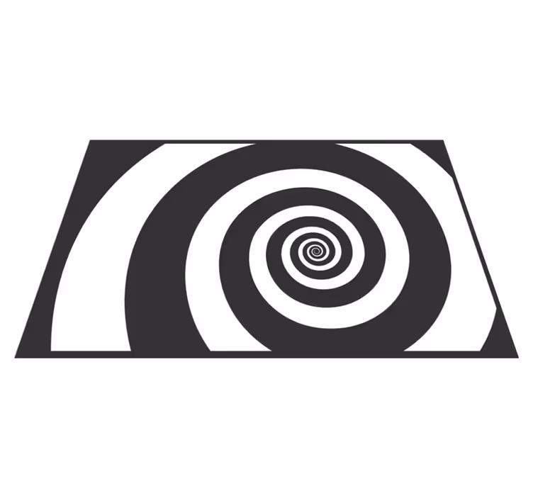 Spiral optical effect teksturna pogrinjek - TenStickers