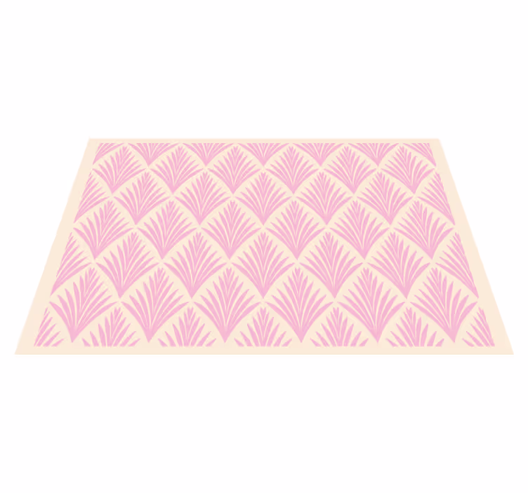Textured leaf pattern teksturna pogrinjek - TenStickers