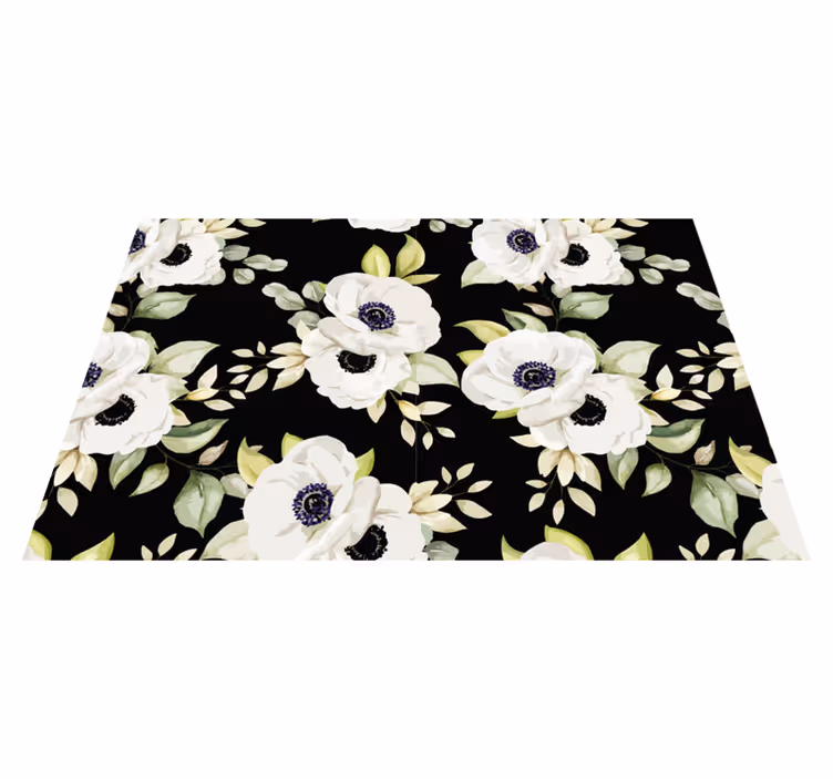 Floral pattern placemats izvirna jedilna podloga - TenStickers