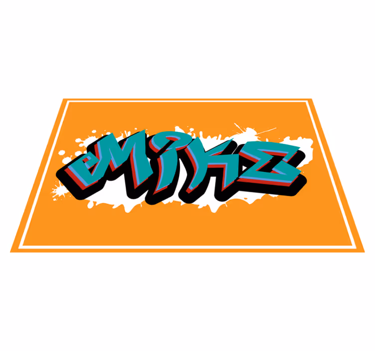Pogrinjki z grafitom divjega sloga, personalizirani - TenStickers