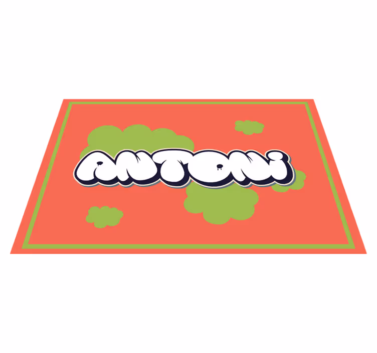 Personalized fun name pogrinjek z imenom - TenStickers