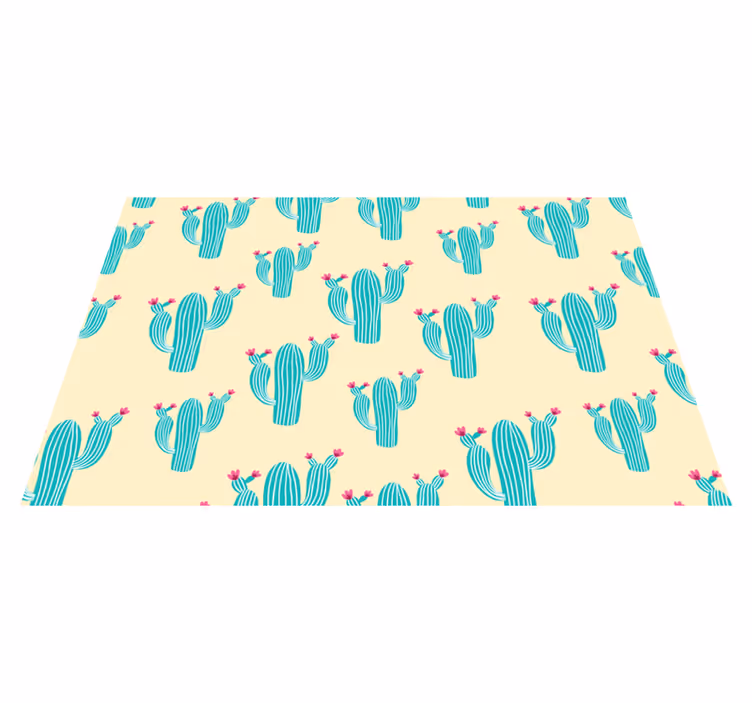 Izvirna jedilna podloga cactus vzorec užitka - TenStickers