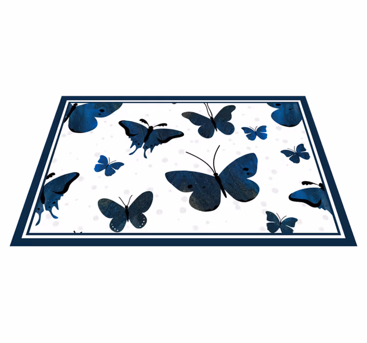 Butterfly pattern art izvirna jedilna podloga - TenStickers