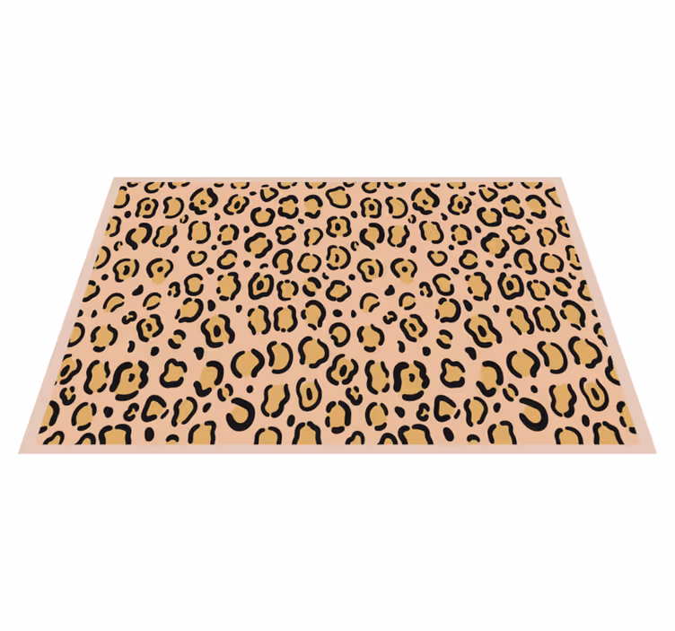 Leopard skin print teksturna pogrinjek - TenStickers
