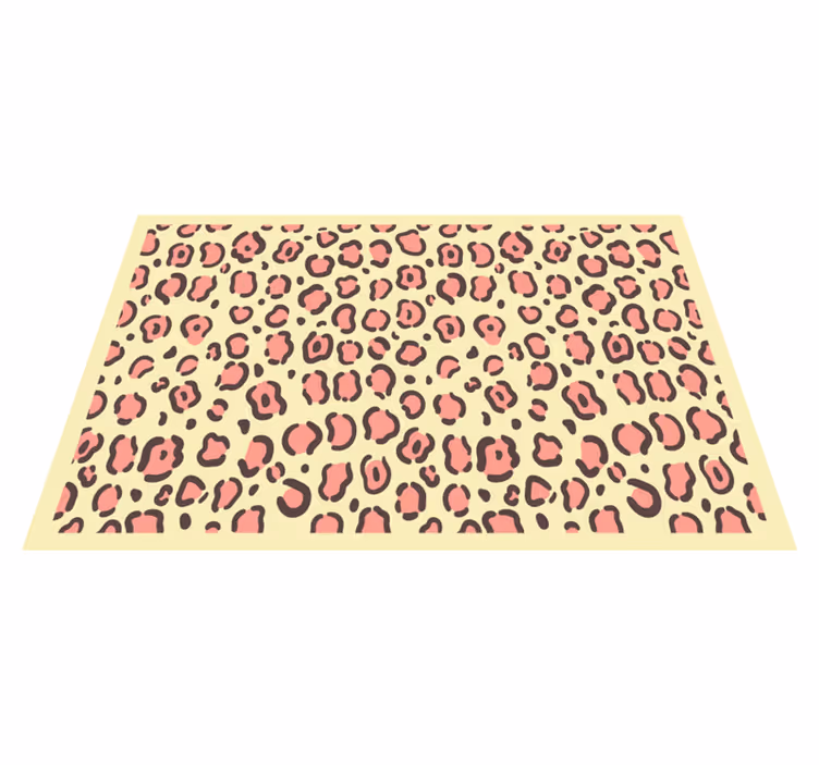Leopard motif style teksturna pogrinjek - TenStickers