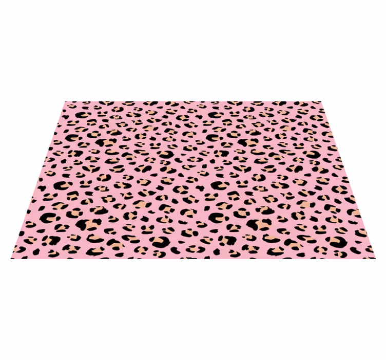 Leopard print aesthetic izvirna jedilna podloga - TenStickers