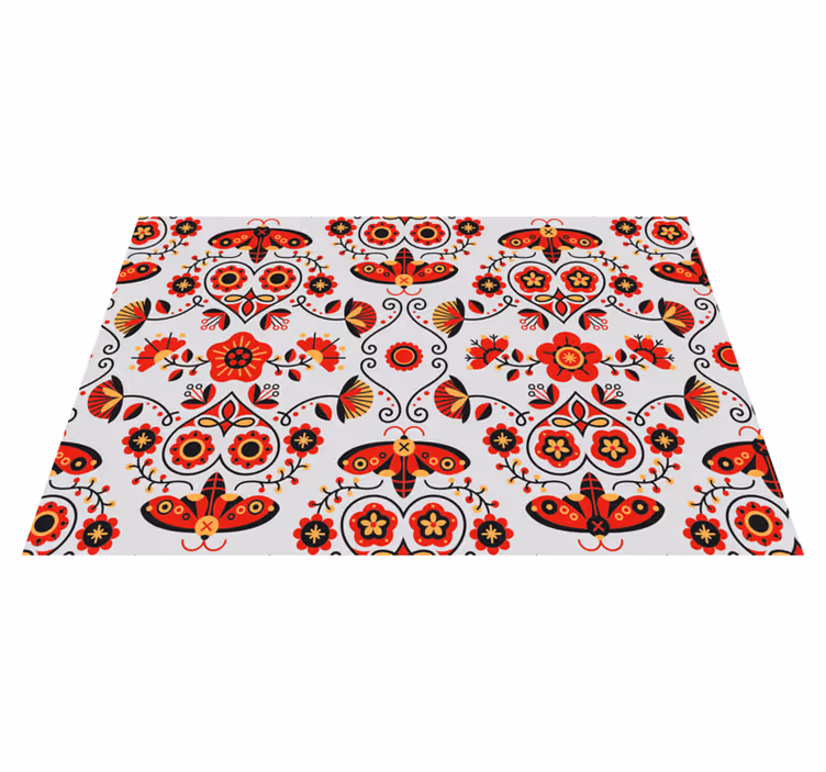 Lively floral composition izvirna jedilna podloga - TenStickers