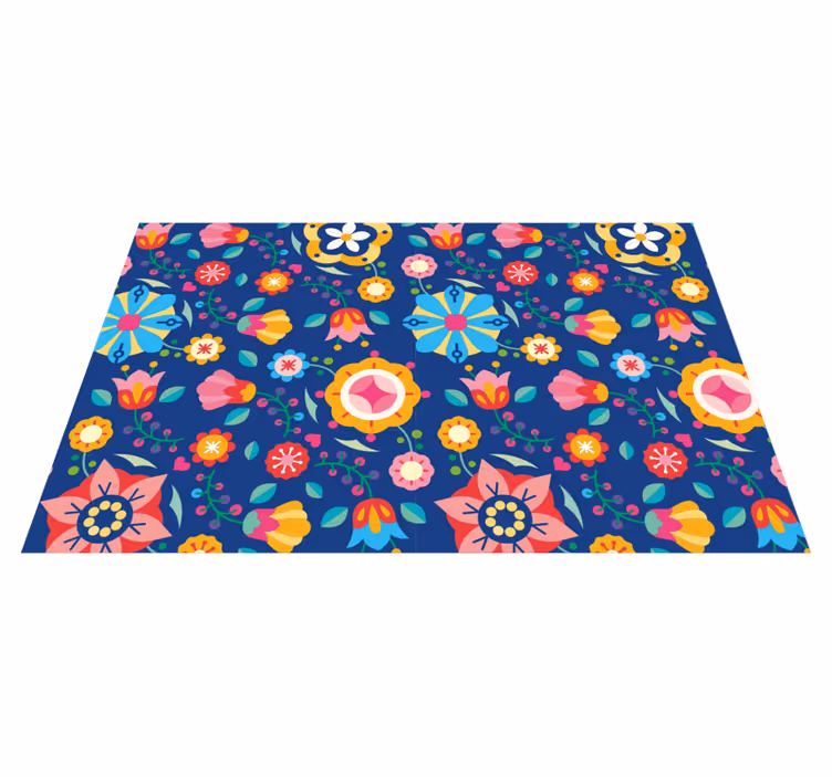 Vibrant floral concept izvirna jedilna podloga - TenStickers