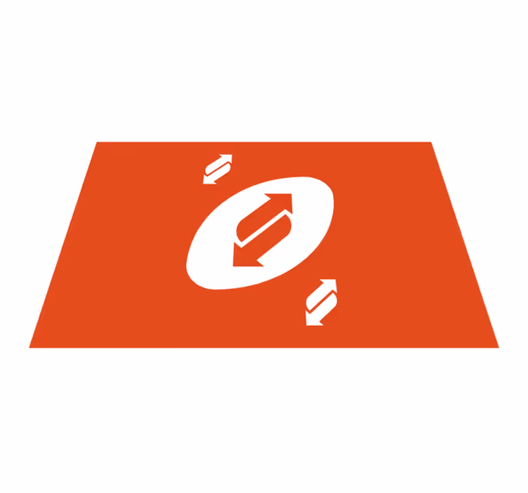 Dynamic arrow pattern izvirna jedilna podloga - TenStickers