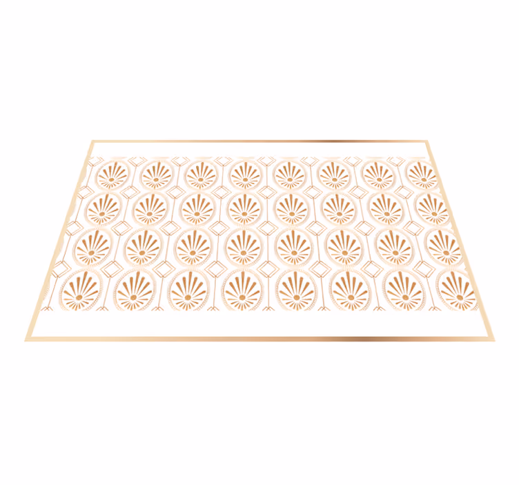 Elegant leaf element moderno podložje - TenStickers
