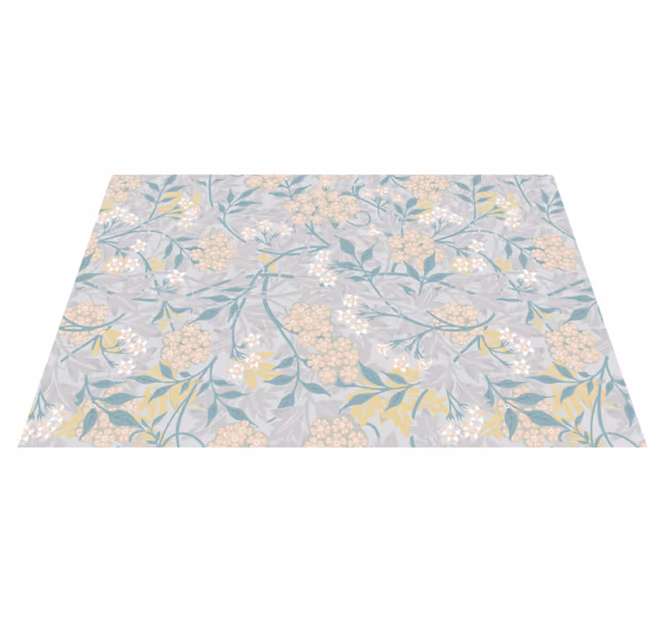 Floral inspired texture teksturna pogrinjek - TenStickers