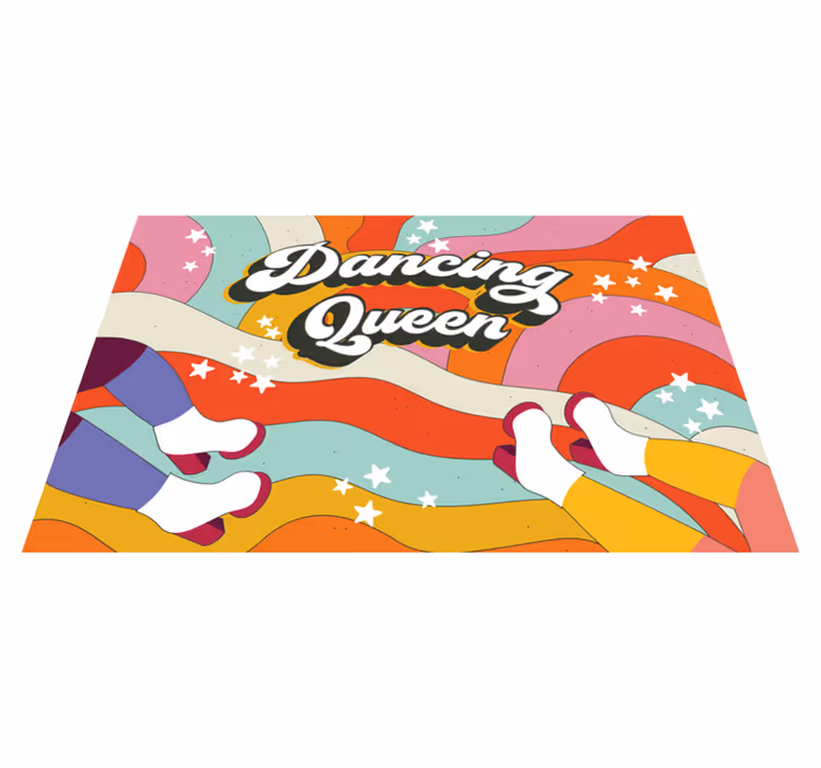 Cheerful footprints display pogrinjek s citati - TenStickers