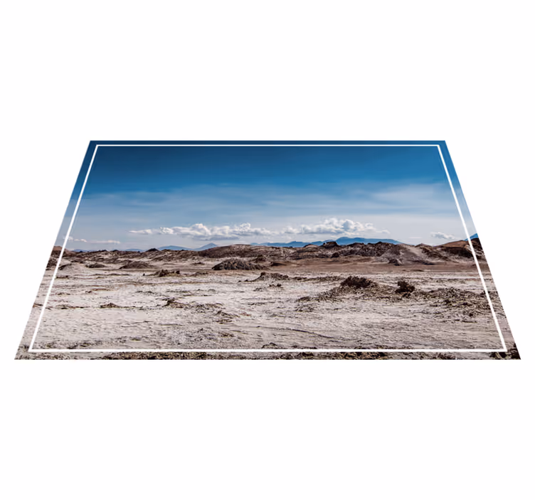 Desert landscape scene sodobno mizo postavitev - TenStickers