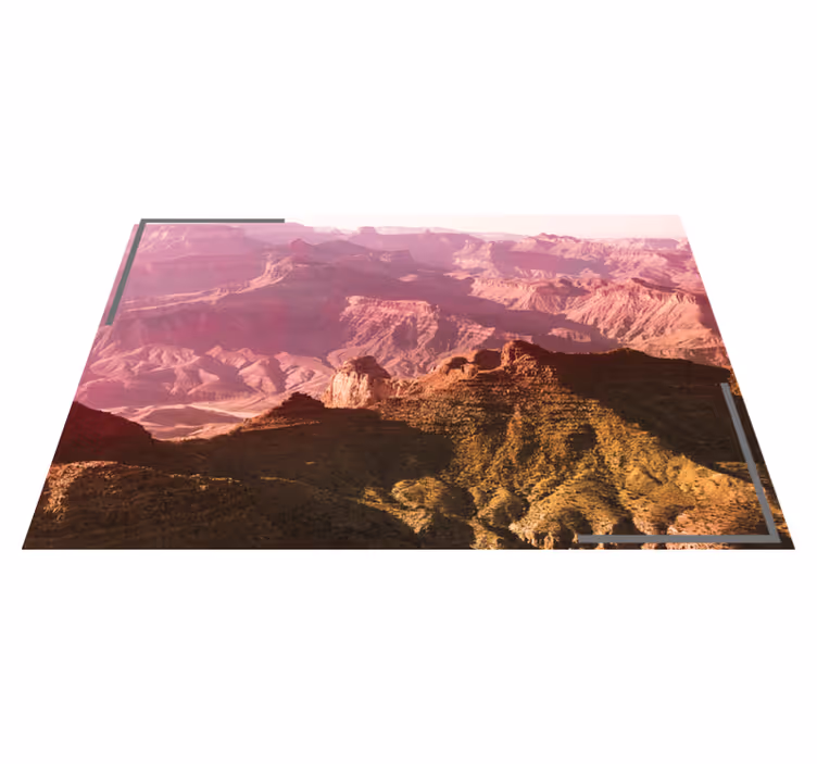 Mountain landscape placement sodobno pogrinjanje - TenStickers