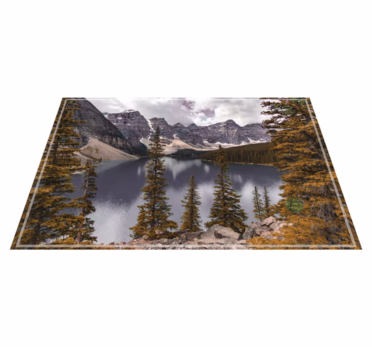 Scenic mountain view moderno pogrinjanje - TenStickers