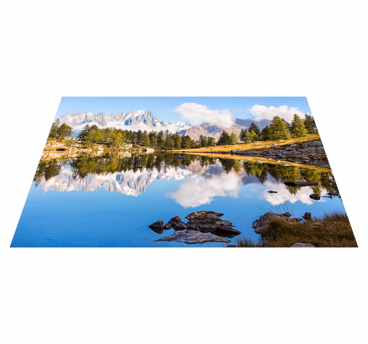 Barvita pokrajina izvirni pogrinjki - TenStickers