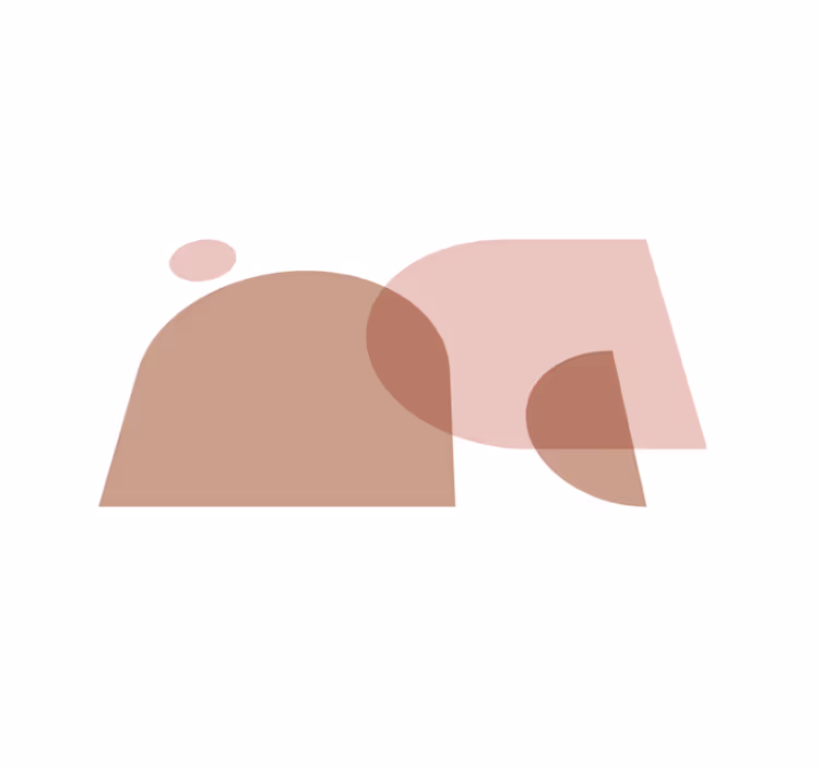 Contemporary geometric shapes sodobna prtna oblačila - TenStickers